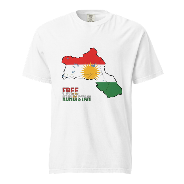KURDISTAN Germant-Dyed Heavyweight T-Shirt