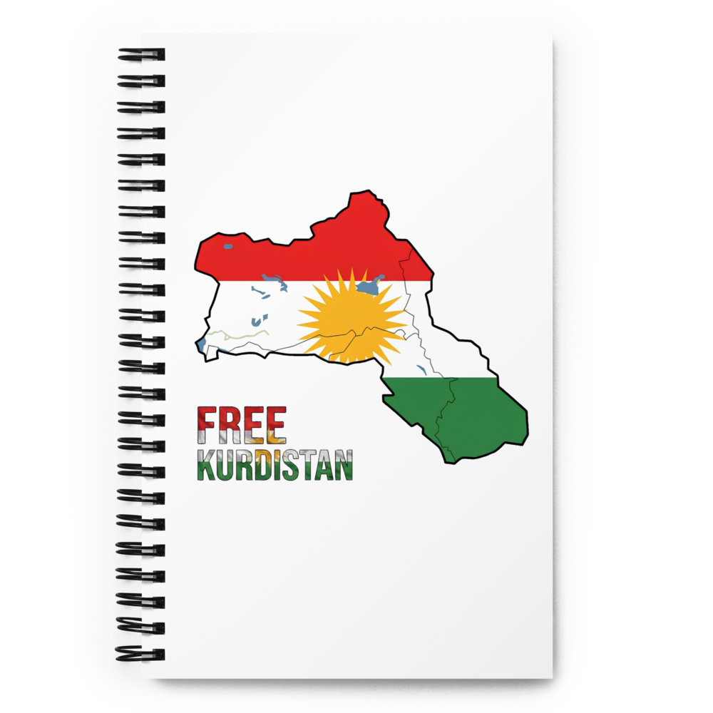 KURDISTAN Spiral Note book