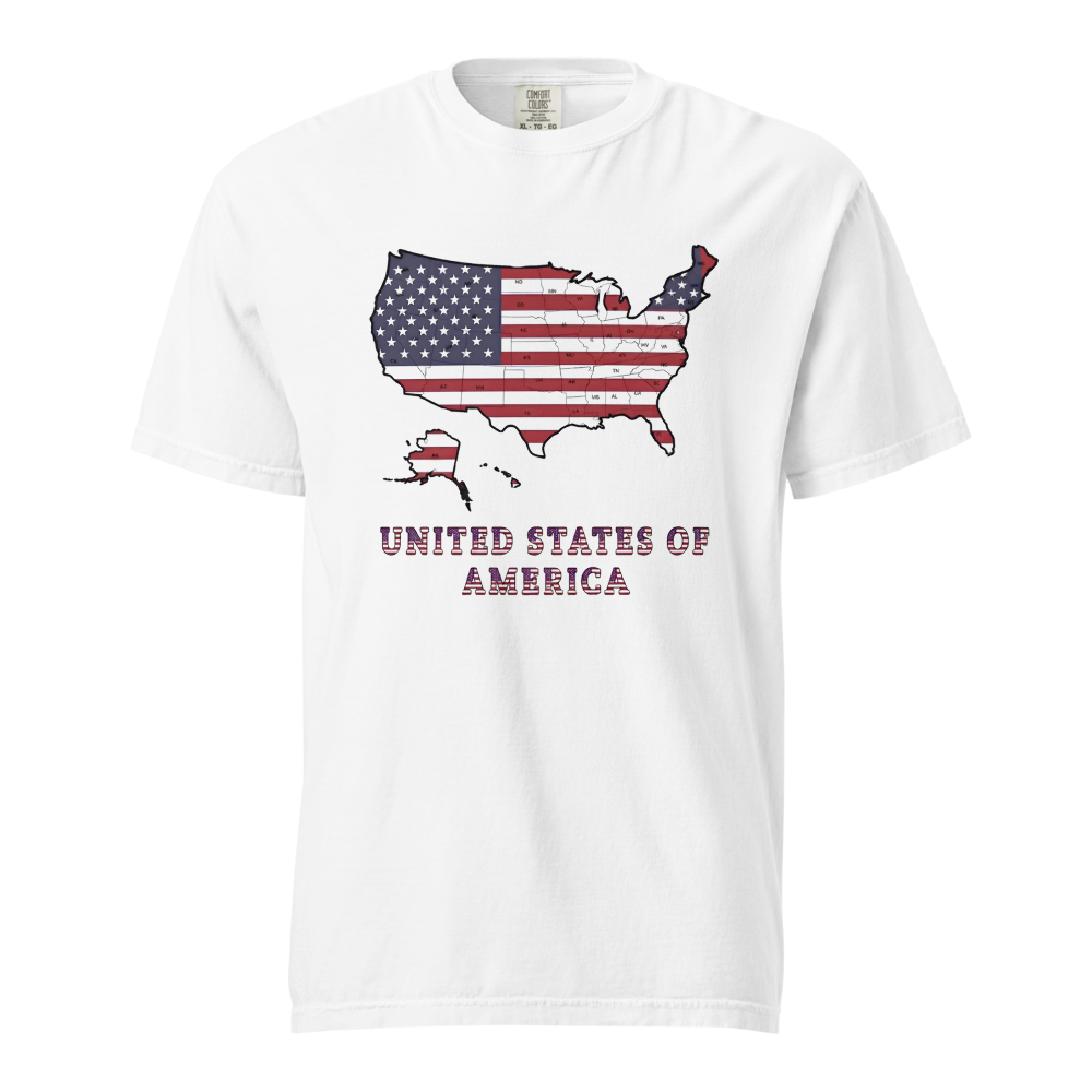 Garment-Dyed Heavyweight T-Shirt White UNITED STAT