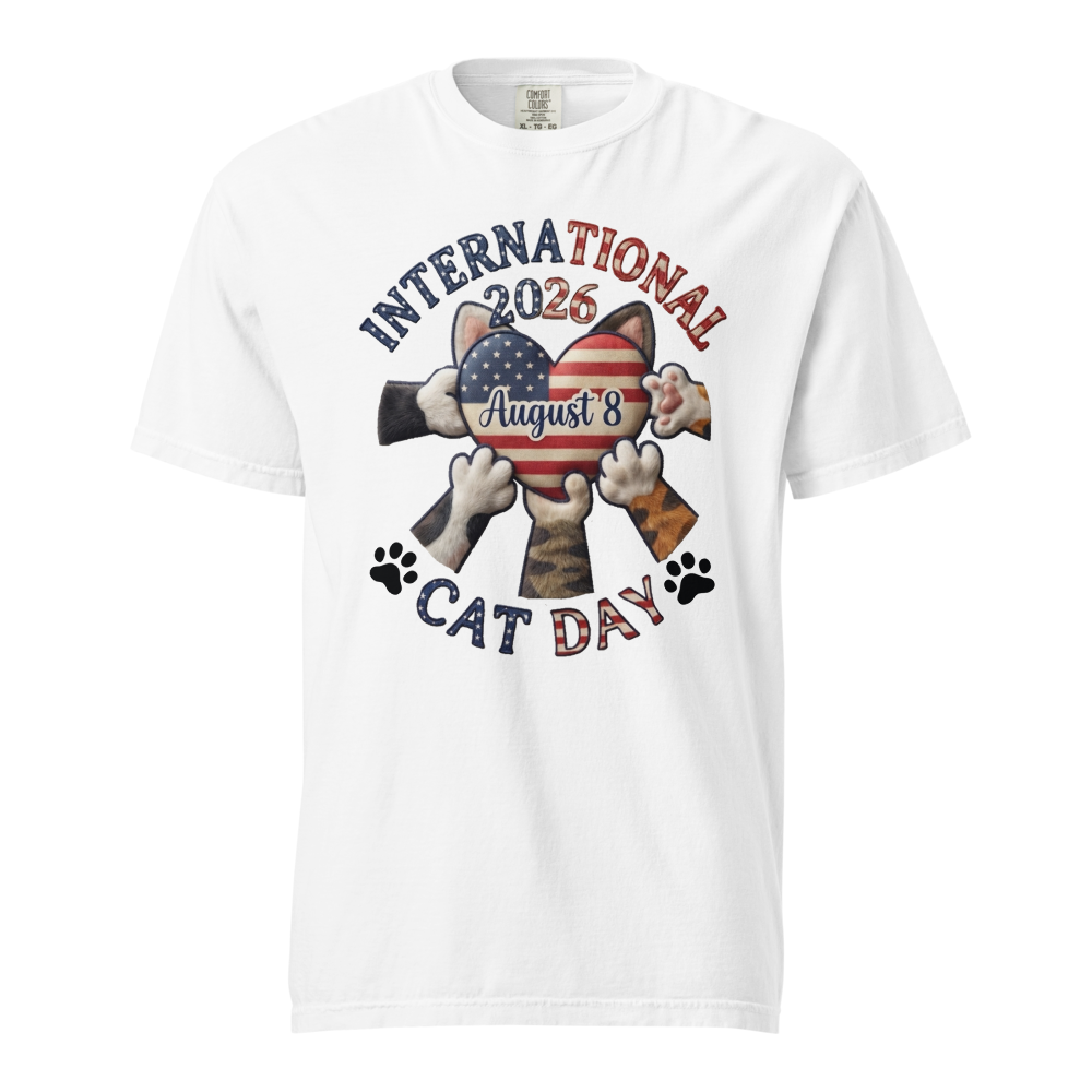 Unisex Garment-Dyed Heavyweight T-Shirt White