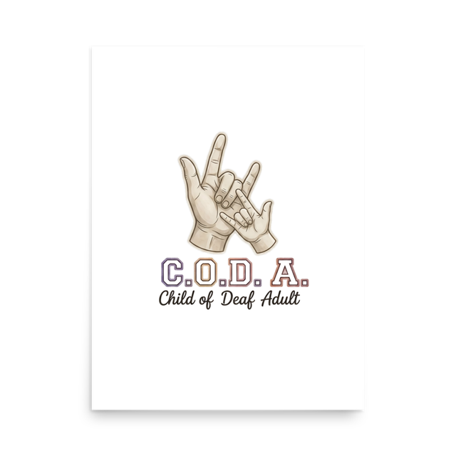 CODA Enhanced Matte Paper Poster