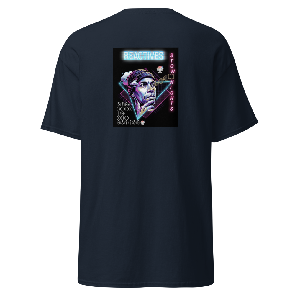 thedude🍸 "REACTIVES" Black T