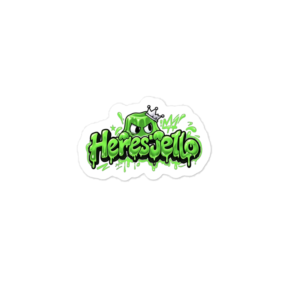 HeresJello Sticker