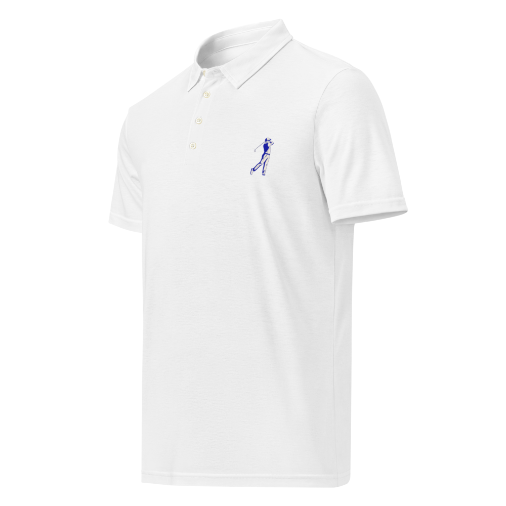 Men's All-Over Print Slim Fit Polo Shirt