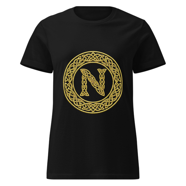 Until Valhalla Shieldmaiden Tee - Gold N