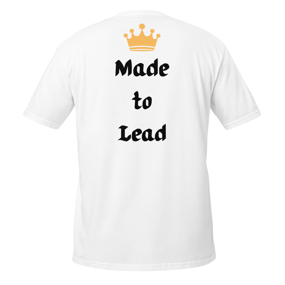 Made to lead printed t shirt uinsex