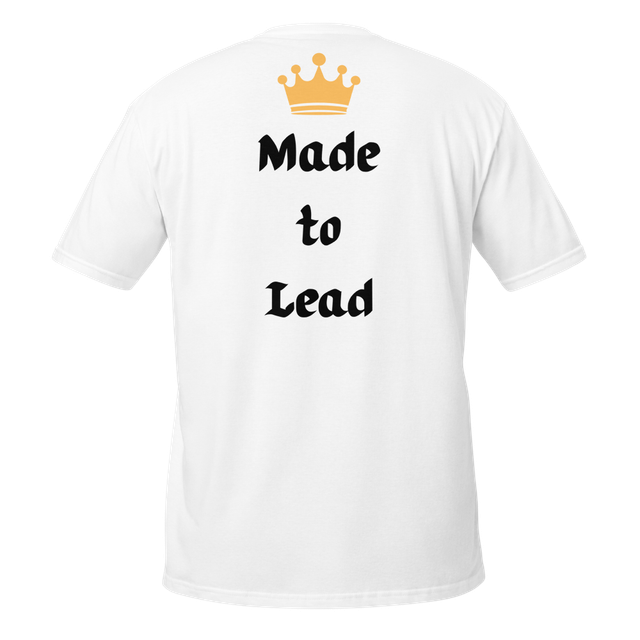 Made to lead printed t shirt uinsex