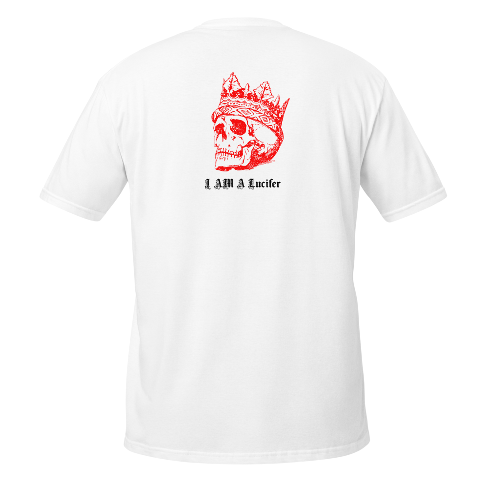 Unisex garment primium t shirt'I AM Lucifer printe
