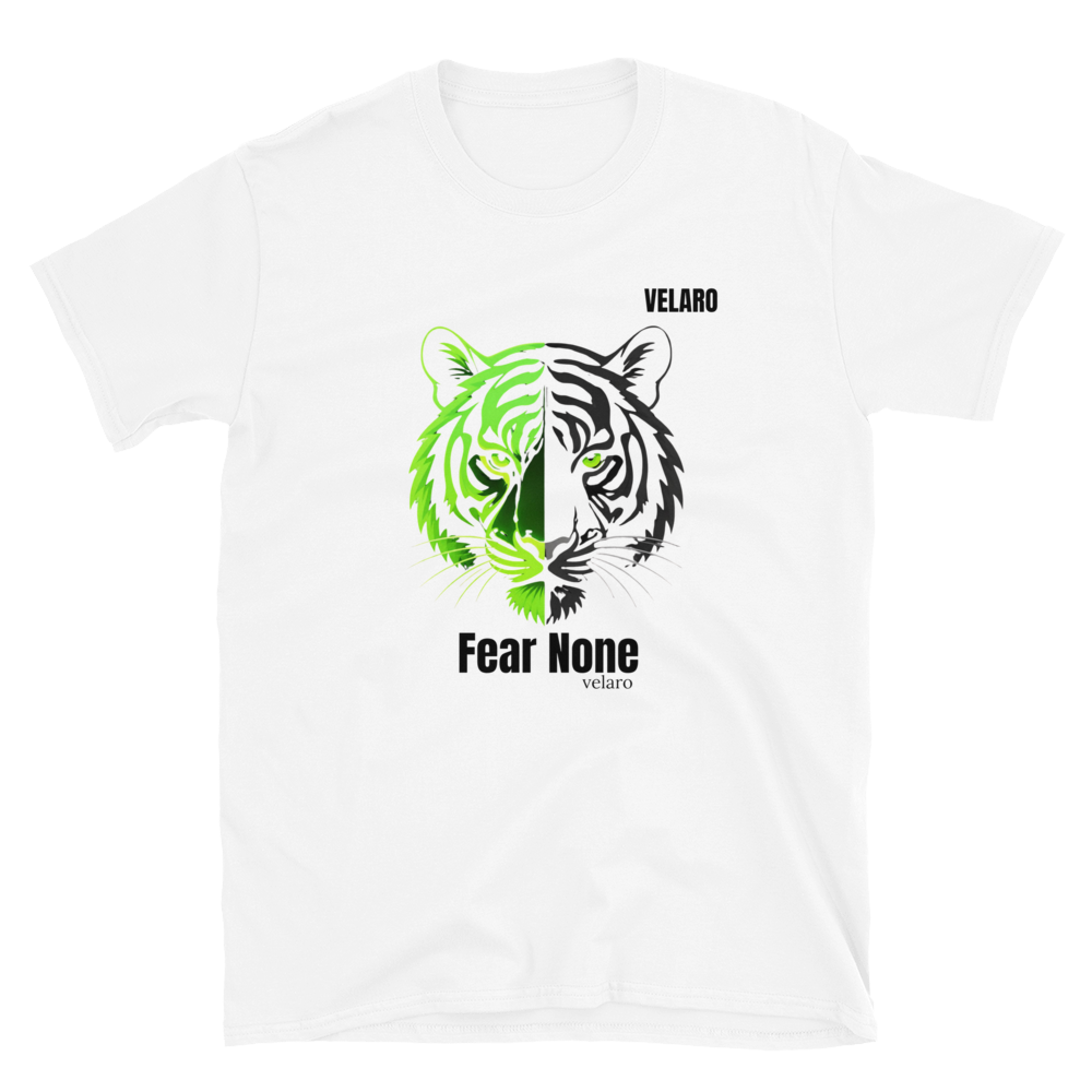 Unisex primium t shirt for men Neon tiger desing