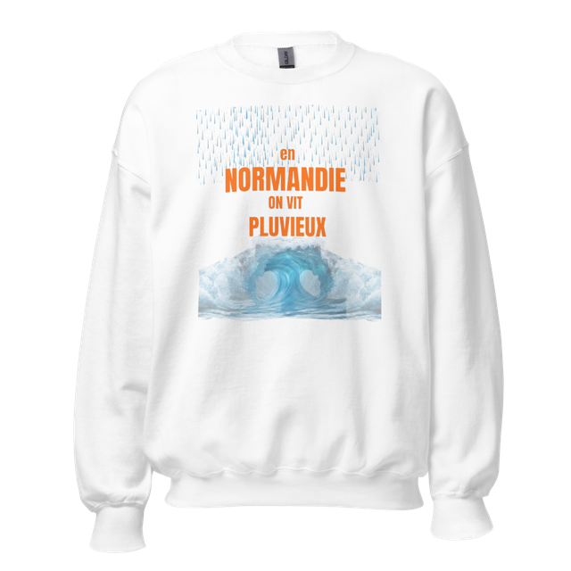 En Normandie, on vit pluvieux, Design humoristique