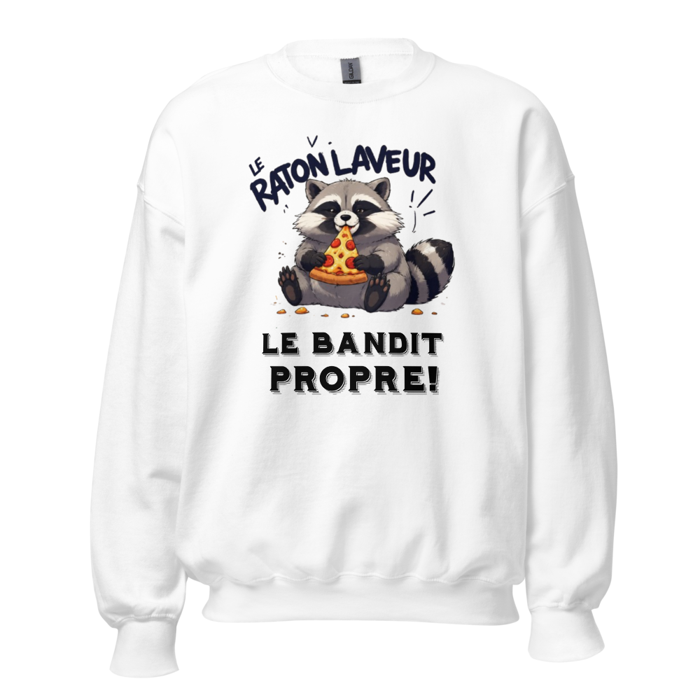 raton laveur – “Le bandit propre” design humour