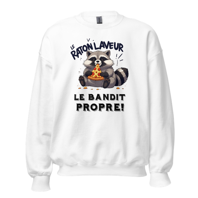 raton laveur – “Le bandit propre” design humour