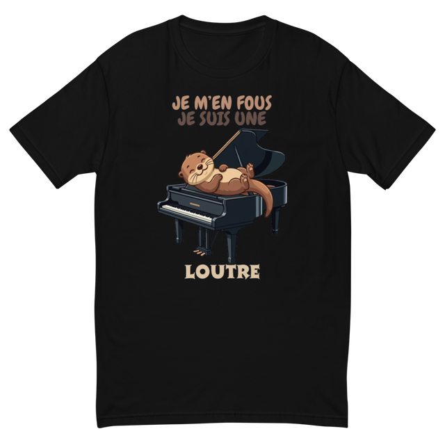 « Je m'en fous, je suis une loutre » sur piano !!