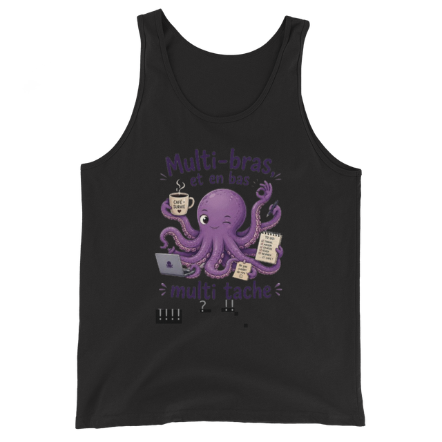 Pieuvre Violette Multi-Bras Café et Multi-Tâche