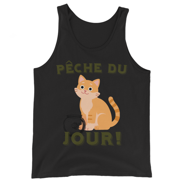 Chat et aquarium Pêche du jour drôle déco poisson