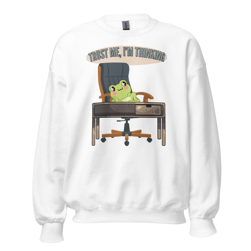 Trust Me, I’m Thinking – Funny Frog Overthinking 