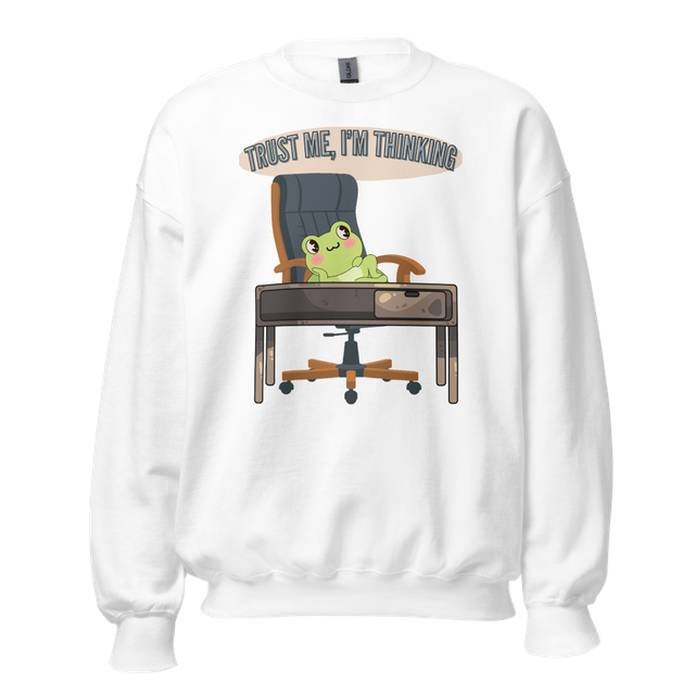 Trust Me, I’m Thinking – Funny Frog Overthinking