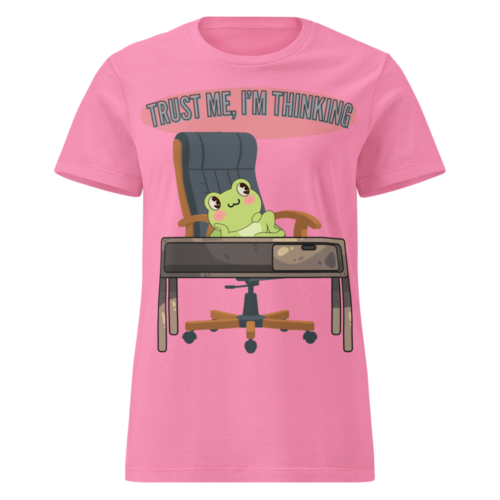 Trust Me, I’m Thinking – Funny Frog Overthinking O
