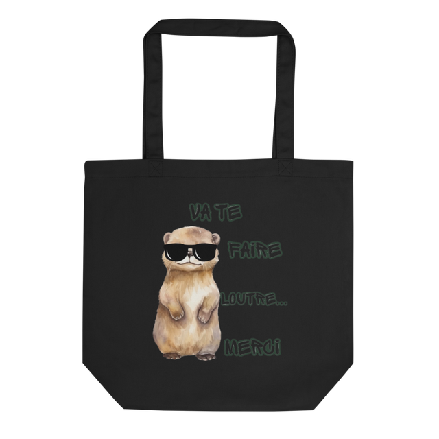 Loutre debout avec lunettes de soleil – "animal"