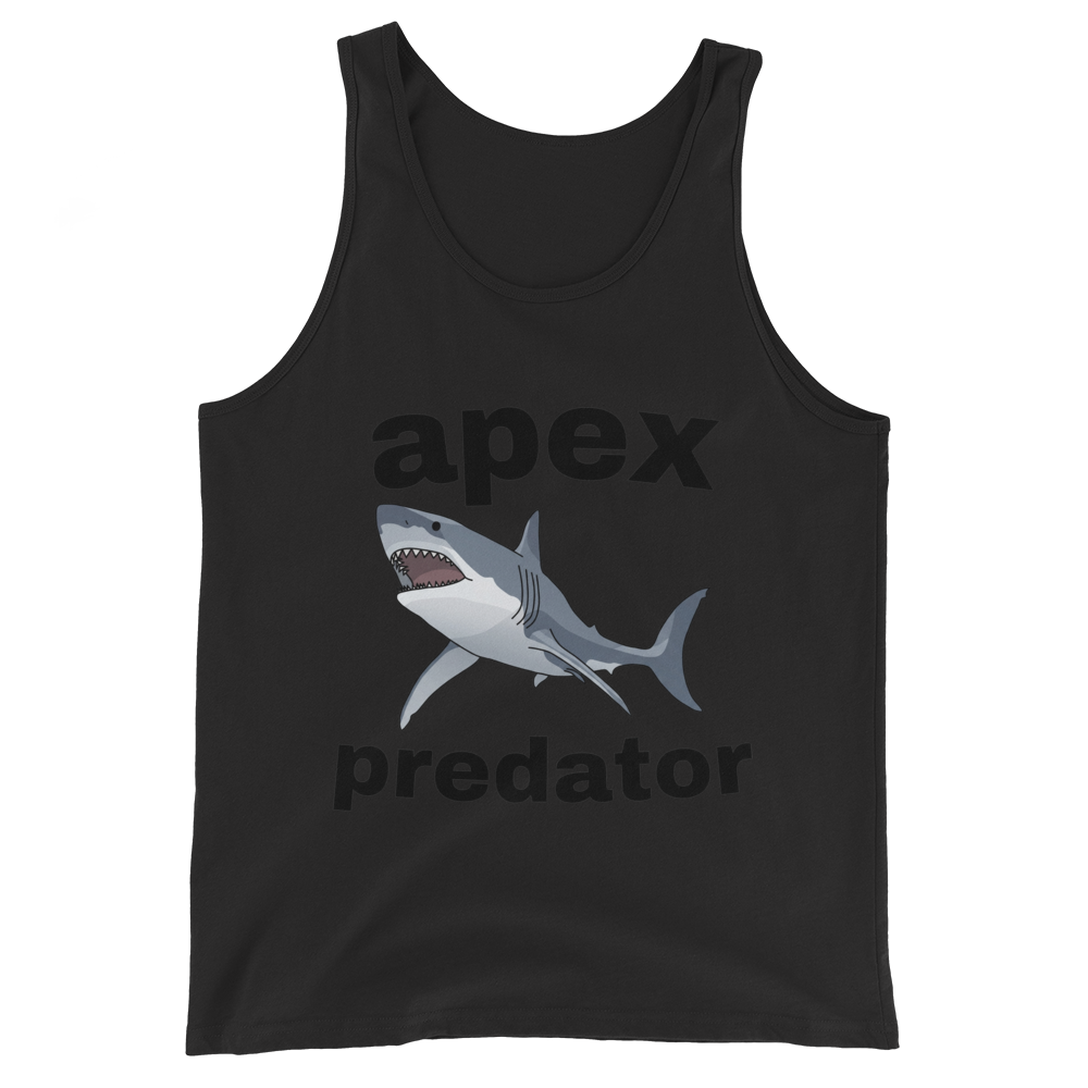 Illustration Requin - Apex Predator Humor Design