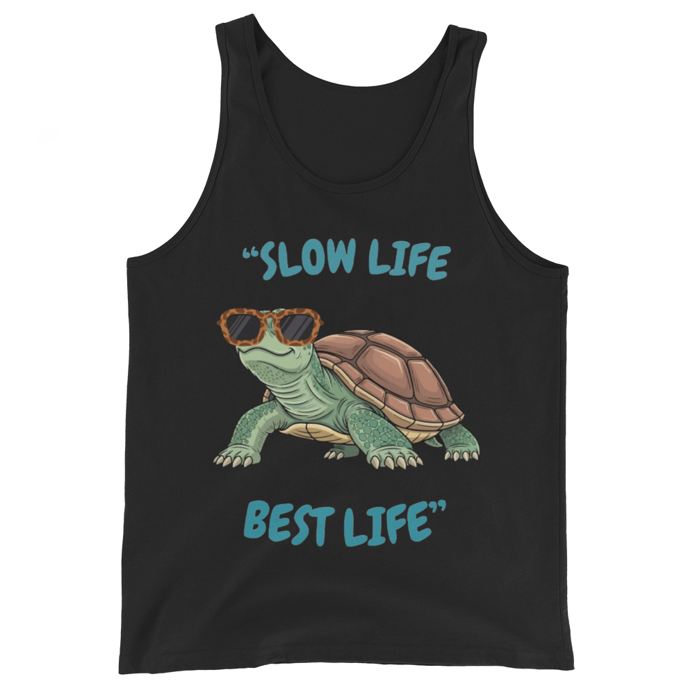 Tortue cool avec lunettes de soleil | Slow Life!!!