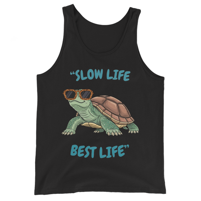 Tortue cool avec lunettes de soleil | Slow Life!!!