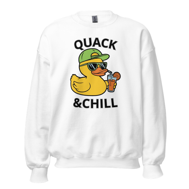 Canard heureux en vacances quack & chill