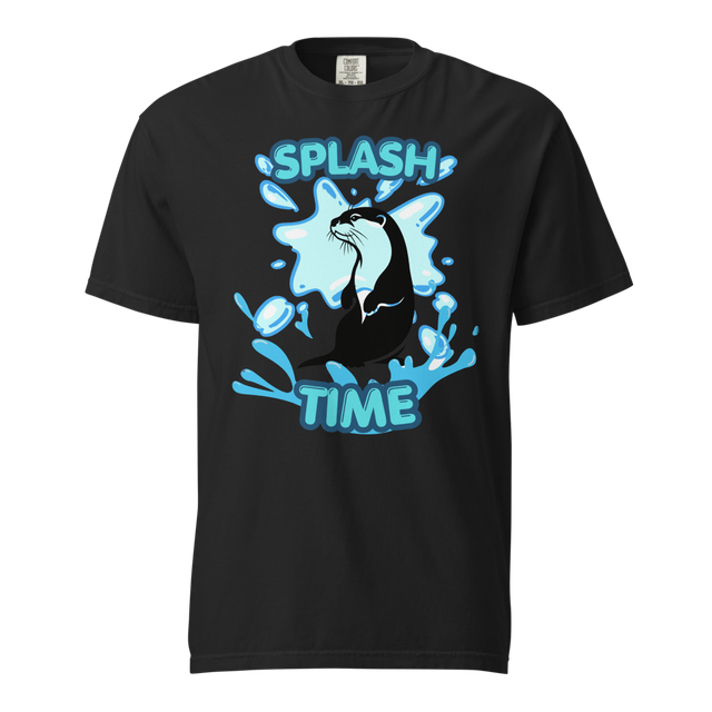 Loutre Splash Time – humoristique éclaboussure