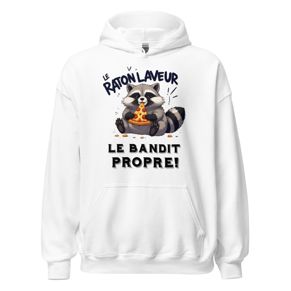 raton laveur – “Le bandit propre” design humour