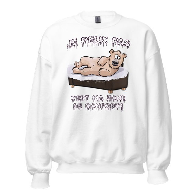Grizzly Paresseux sur Canapé – Ours Confort Zone D