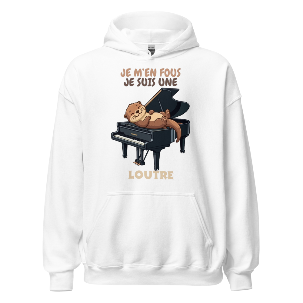 Hoodies, je m"en fous je suis une loutre, animal !