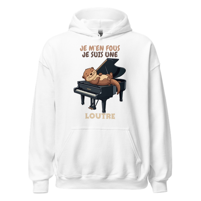 Hoodies, je m"en fous je suis une loutre, animal !