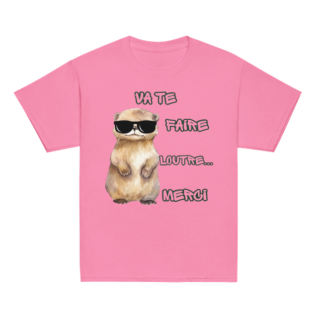 Loutre debout avec lunettes de soleil – animal"