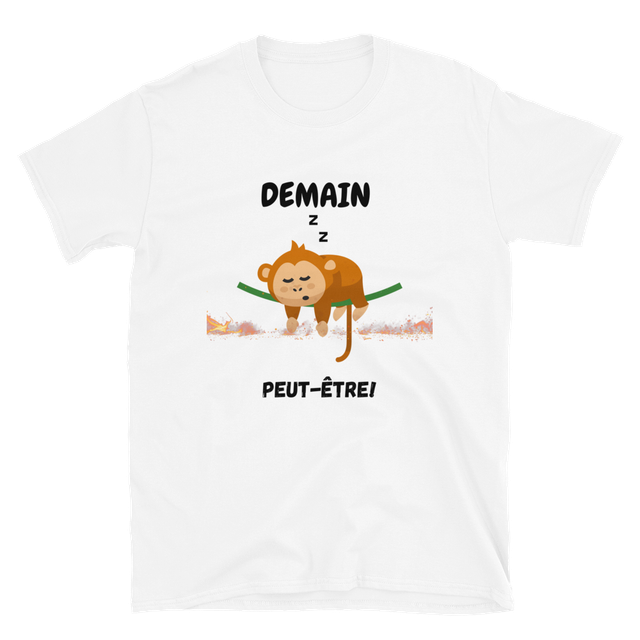 Singe paresseux dormant feu - demain peut-être !!