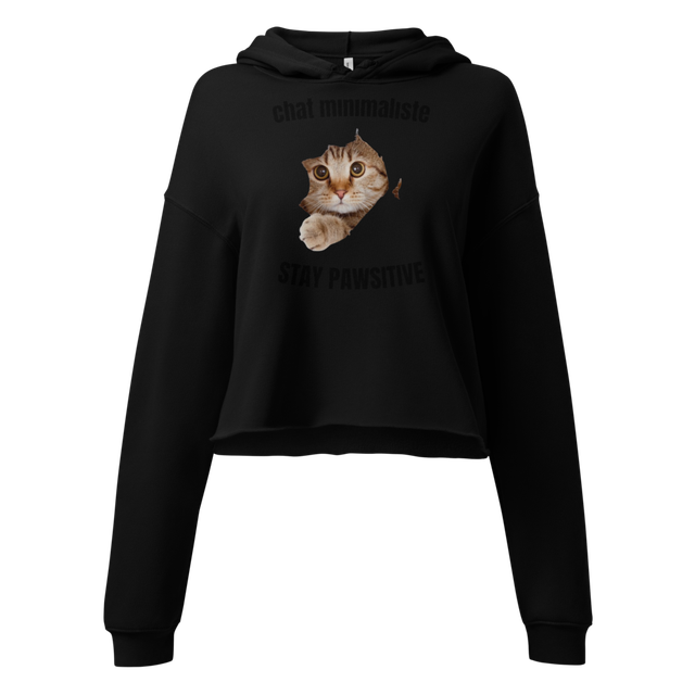 Chat Multicolore Minimaliste – Stay Pawsitive !