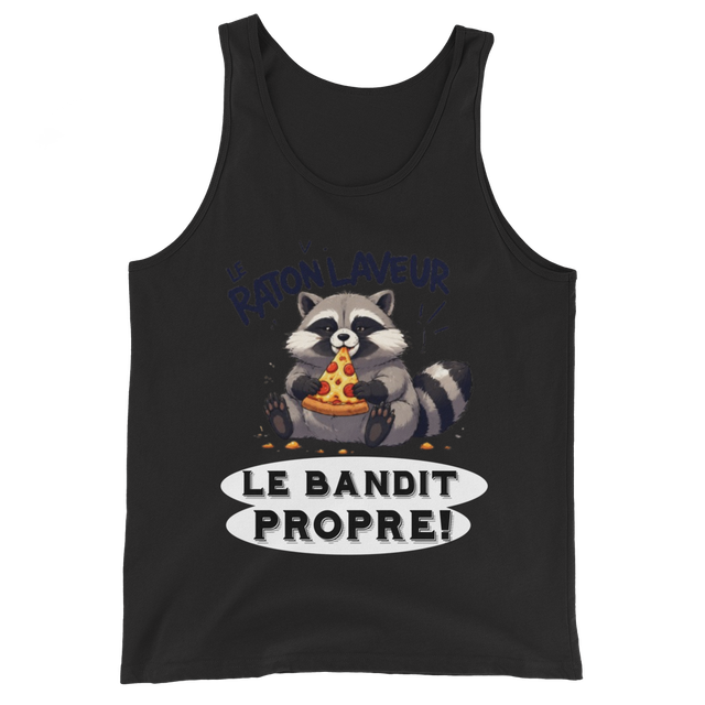 le raton laveur “Le bandit propre” humoristique