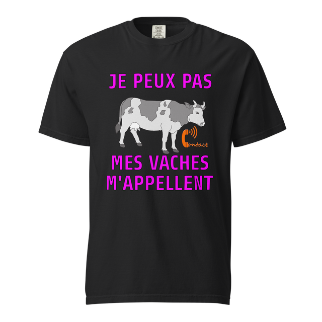 Funny Cow Shirt I Can't My Cows Need Me Gift