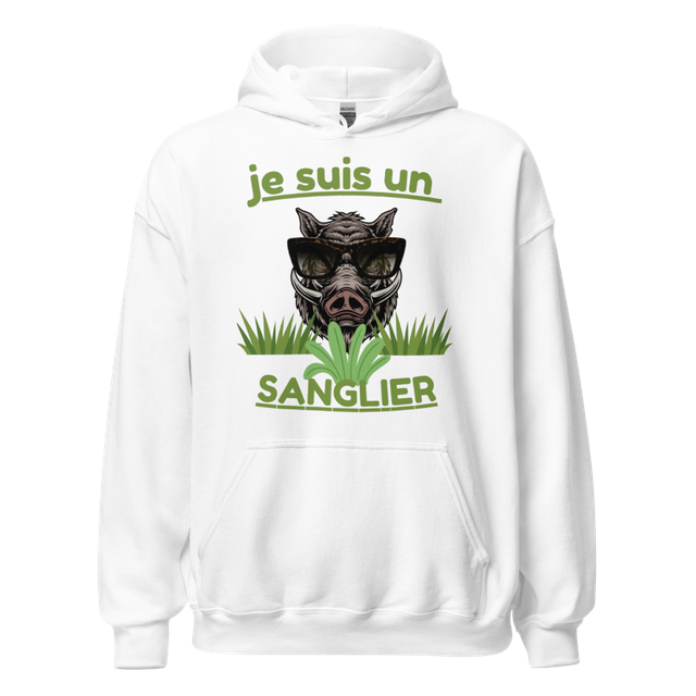 Je Suis Un Sanglier – T-Shirt Humour Sanglier fun!
