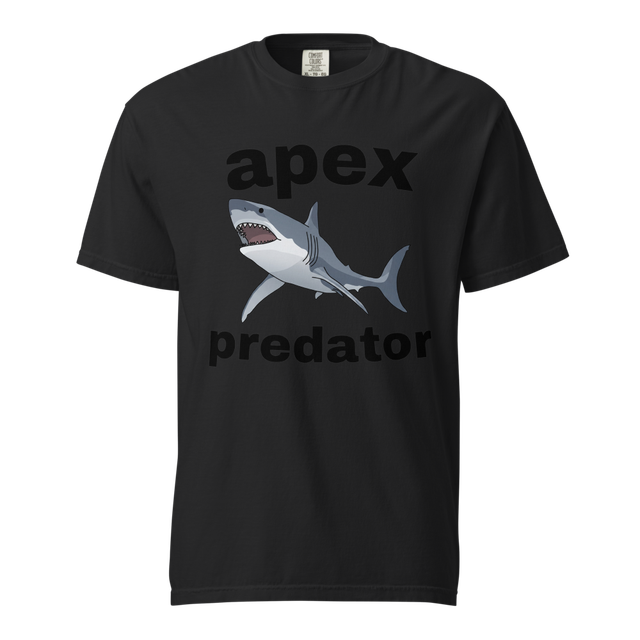 Illustration Requin - Apex Predator Humor Design