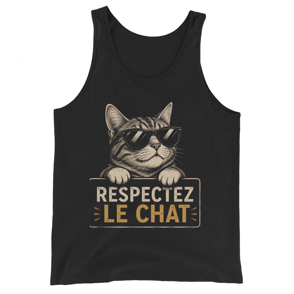 Illustration chat lunettes de soleil humour drôle
