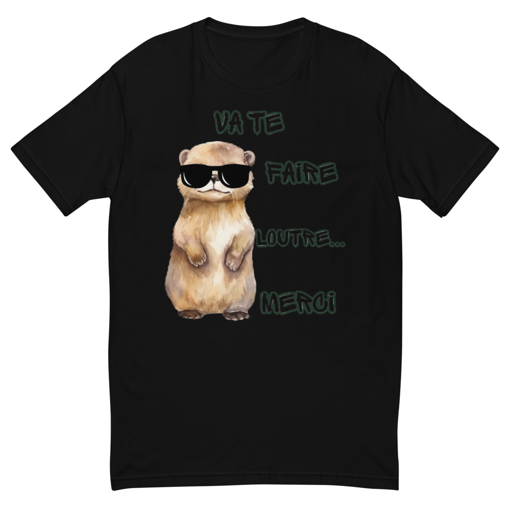 Loutre debout avec lunettes de soleil – "animal"