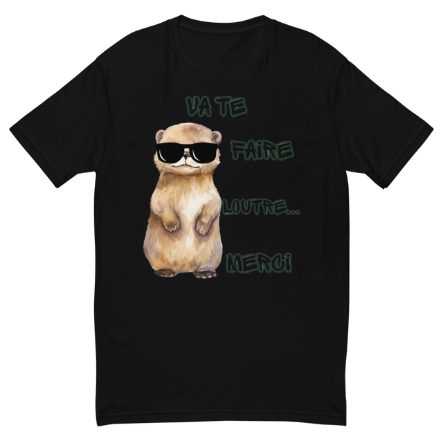 Loutre debout avec lunettes de soleil – "animal"
