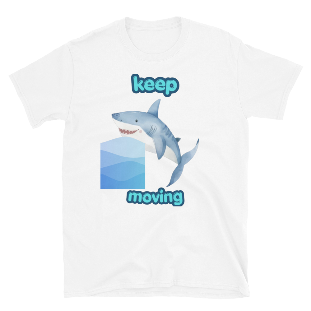 Requin Keep Moving – Design Humour