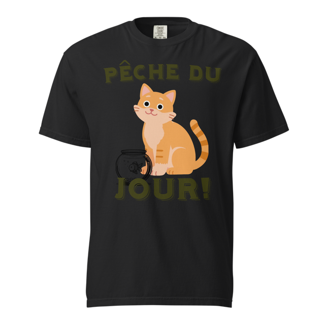 Chat et aquarium Pêche du jour drôle déco poisson