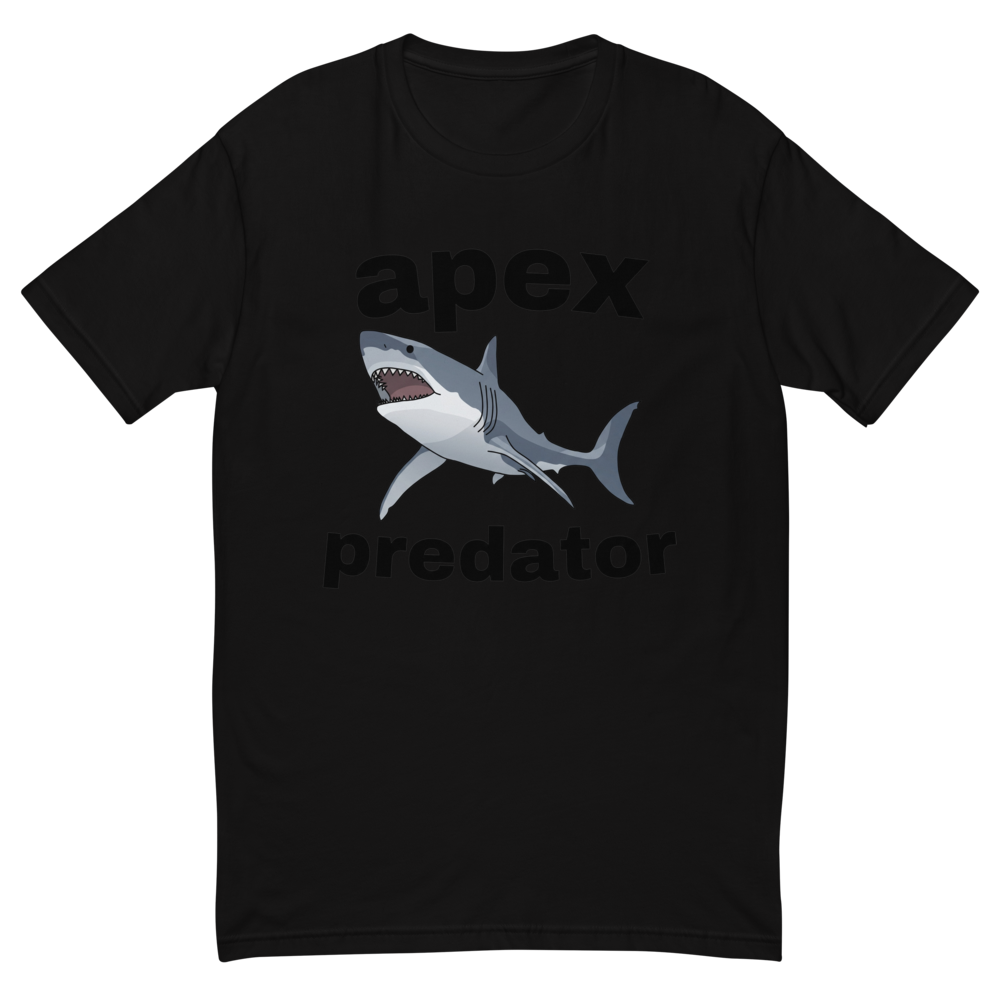 Illustration Requin - Apex Predator Humor Design 
