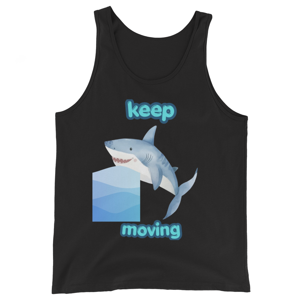 Requin Keep Moving – Design Humour