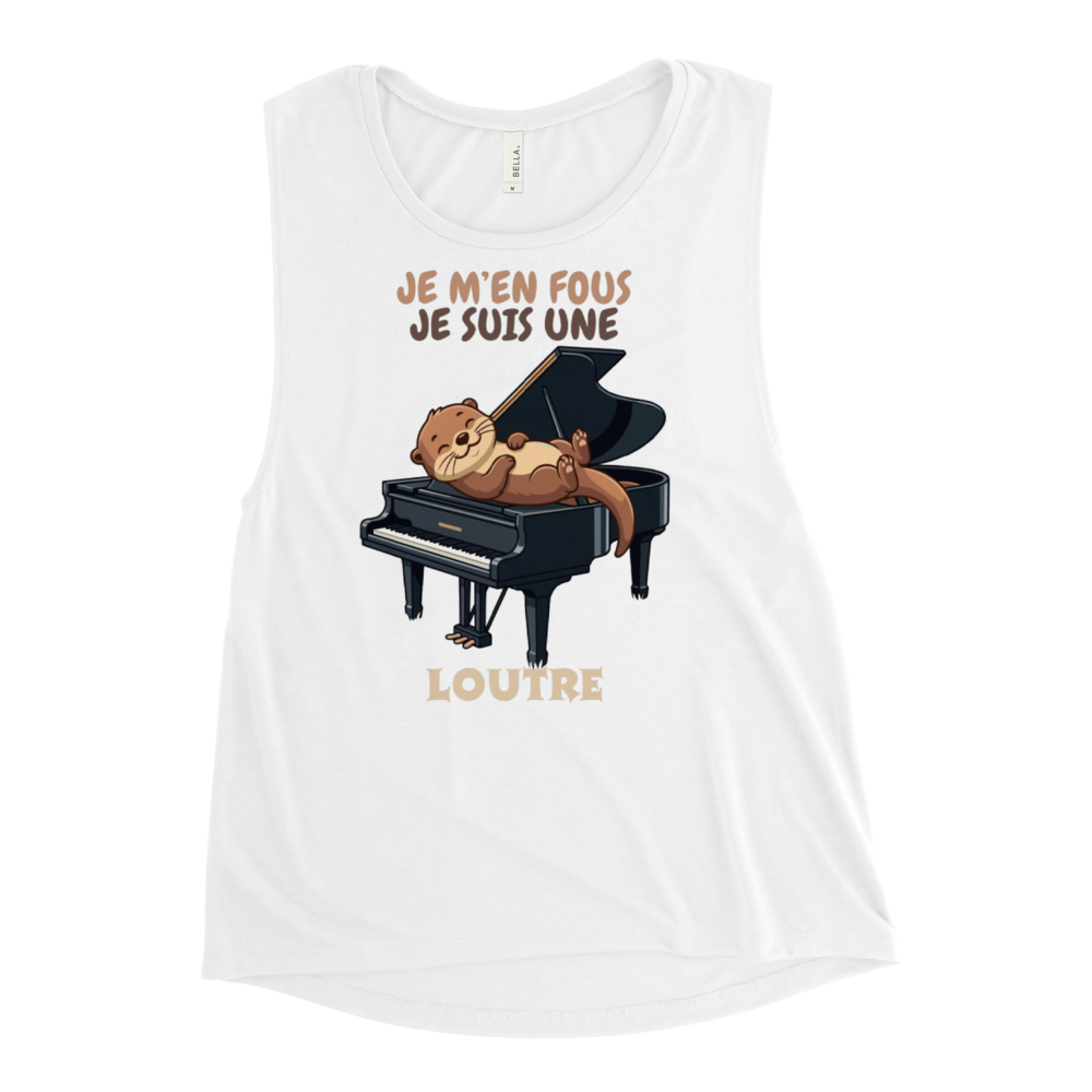 Je m'en fous, je suis une loutre – Design loutre 