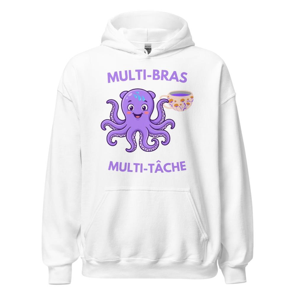 Pieuvre Violette Multi-Bras Café et Multi-Tâche