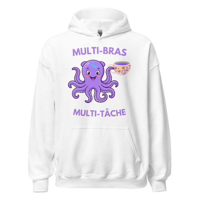 Pieuvre Violette Multi-Bras Café et Multi-Tâche