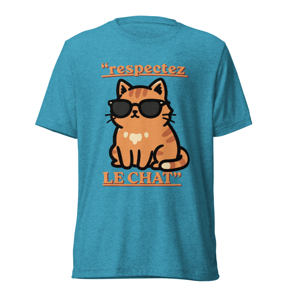 Illustration chat lunettes de soleil humour drôle!